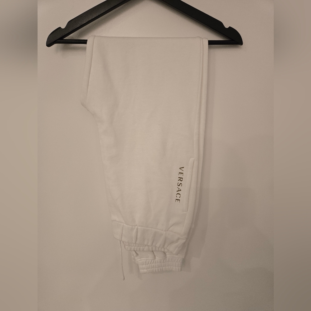 Versace Ivory Joggers/Sweatpants